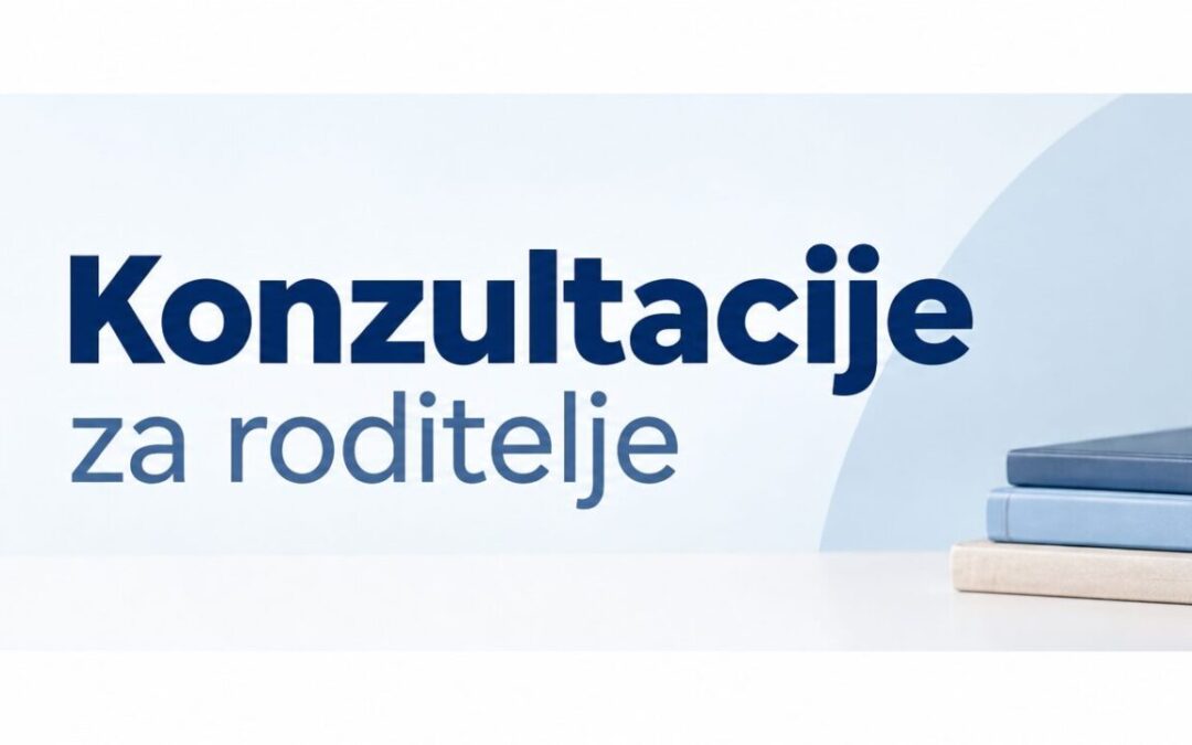 Konzultacije s učiteljima šk. godina 2026./2027.